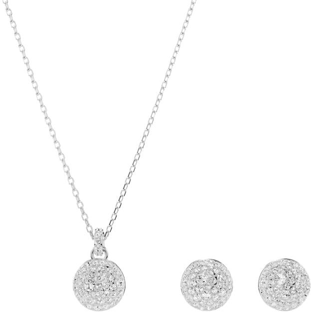 Swarovski Swarovski Collier met Hanger Set 5683445 Meteora Zilverkleurig 42cm Divers