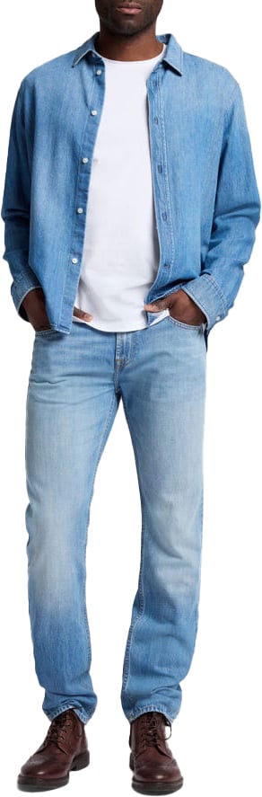 7 For All Mankind Jeans light blue Blauw