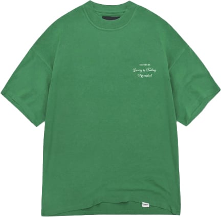 Richesse Unrushed T-shirt Groen Groen