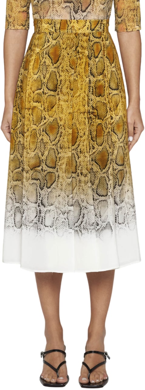 Max Mara Skirts Yellow Geel