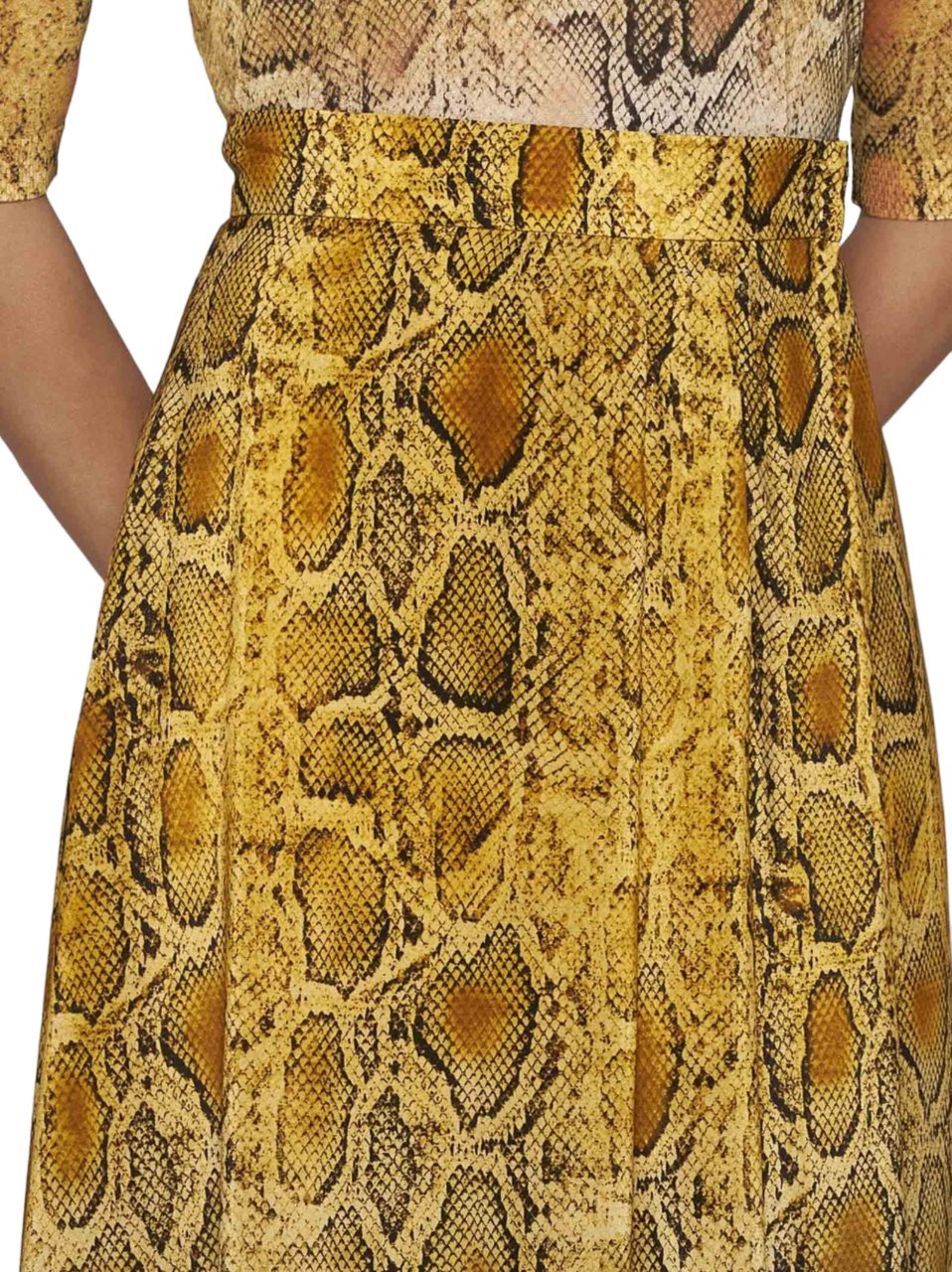 Max Mara Skirts Yellow Geel