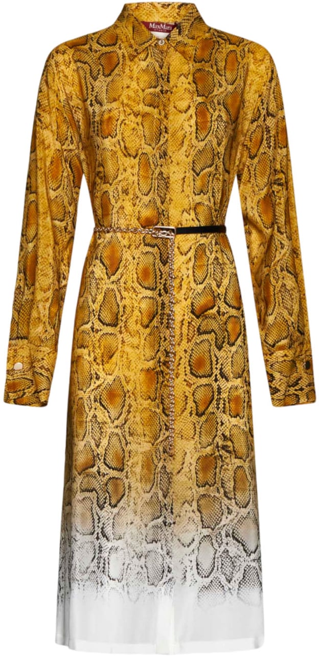 Max Mara Dresses Yellow Geel