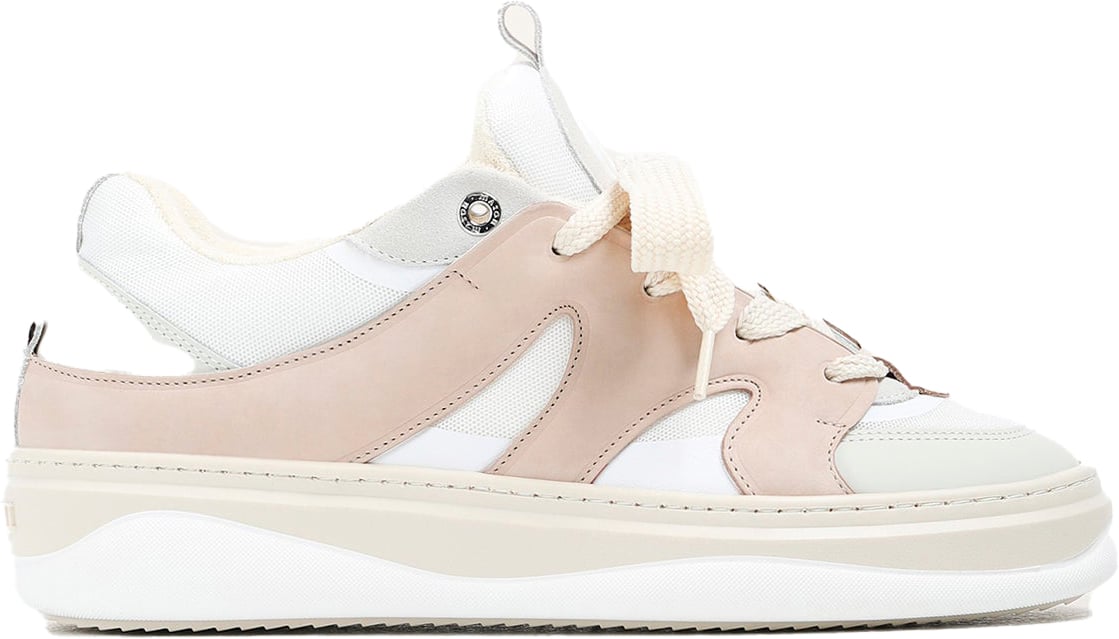 Mason Garments Heren Venice Movimento Sneaker Wit Wit