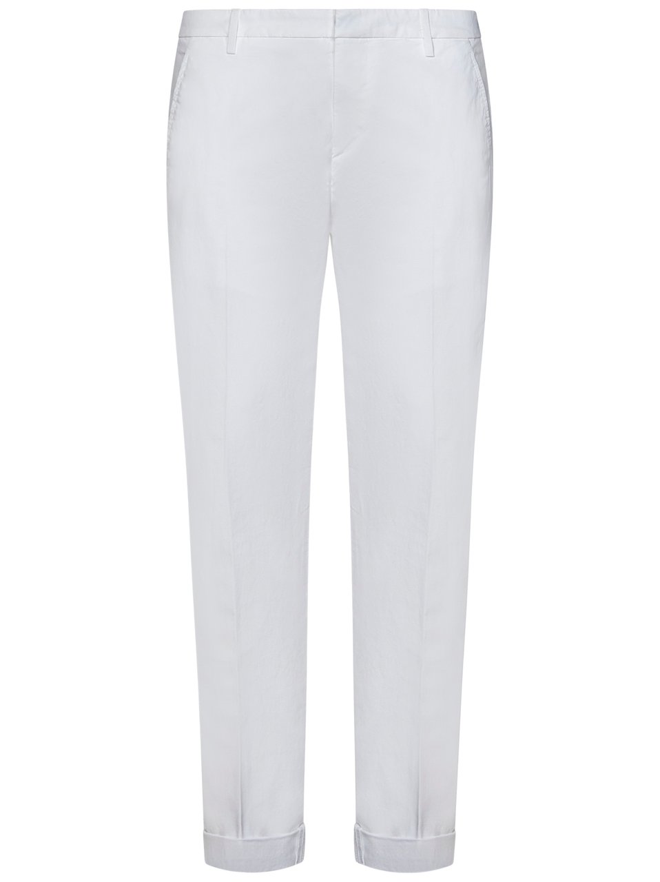 Dondup Trousers White Wit