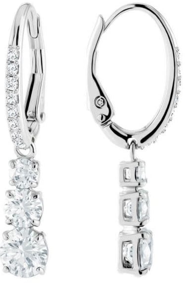 Swarovski Swarovski Oorbellen 5416155 Attract Trilogy Zilverkleurig Divers