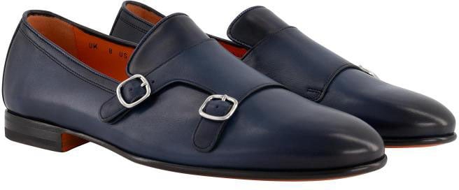 Santoni Loafer Blauw