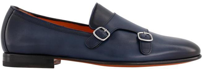 Santoni Loafer Blauw