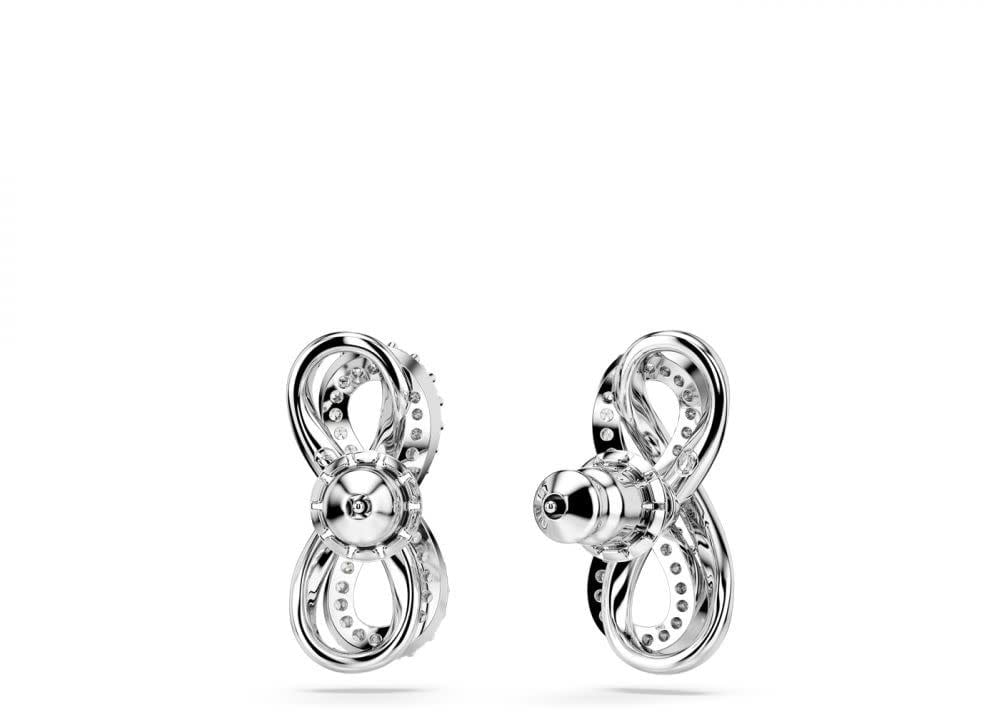 Swarovski Swarovski Oorbellen 5687269 Hyperbola Infinity Zilverkleurig Divers