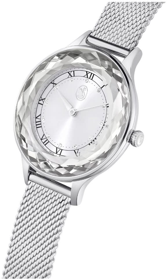 Swarovski Swarovski Horloge 5650039 Octea Nova Staal met Mesh Horlogeband 33mm Divers