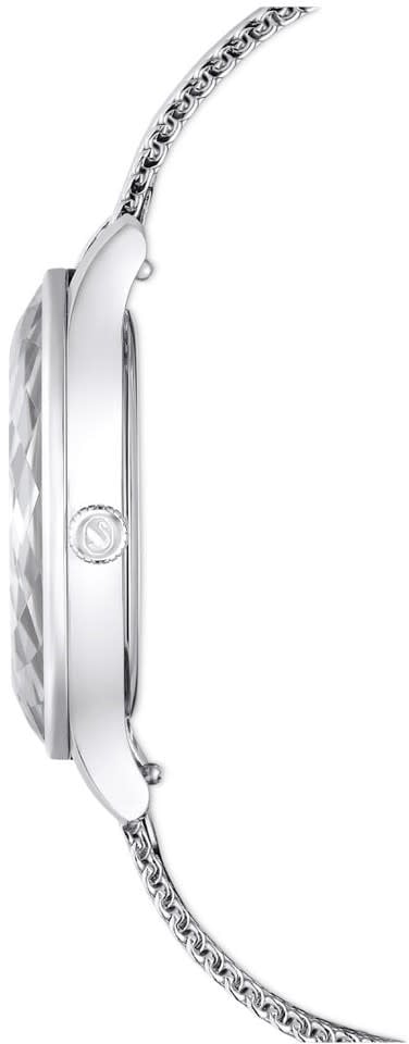 Swarovski Swarovski Horloge 5650039 Octea Nova Staal met Mesh Horlogeband 33mm Divers