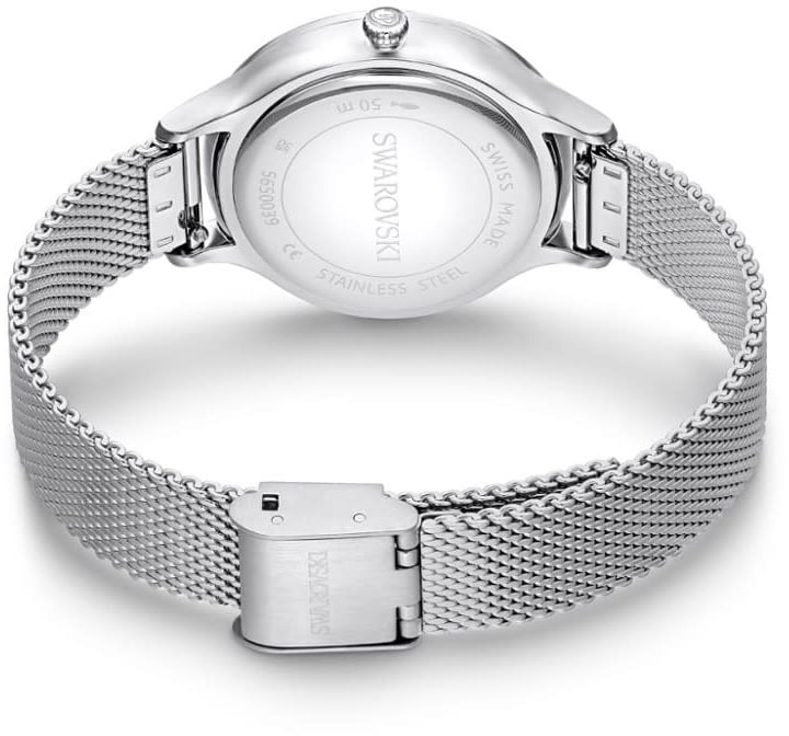 Swarovski Swarovski Horloge 5650039 Octea Nova Staal met Mesh Horlogeband 33mm Divers