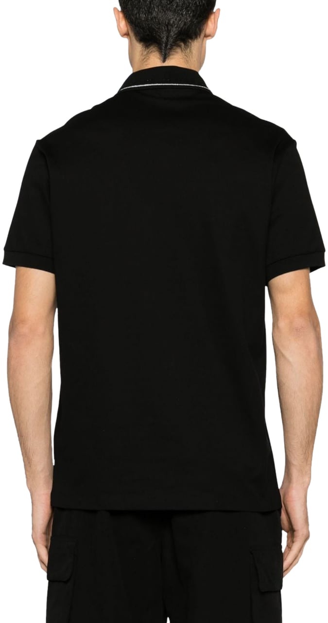 Versace T-Shirts And Polos Black Zwart