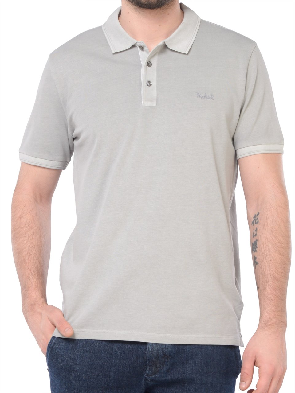 Woolrich Polo Mackinack Grijs