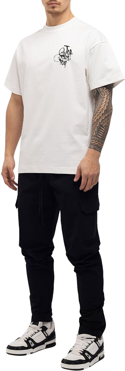 JORCUSTOM LoveAngel Loose Fit T-Shirt Wit