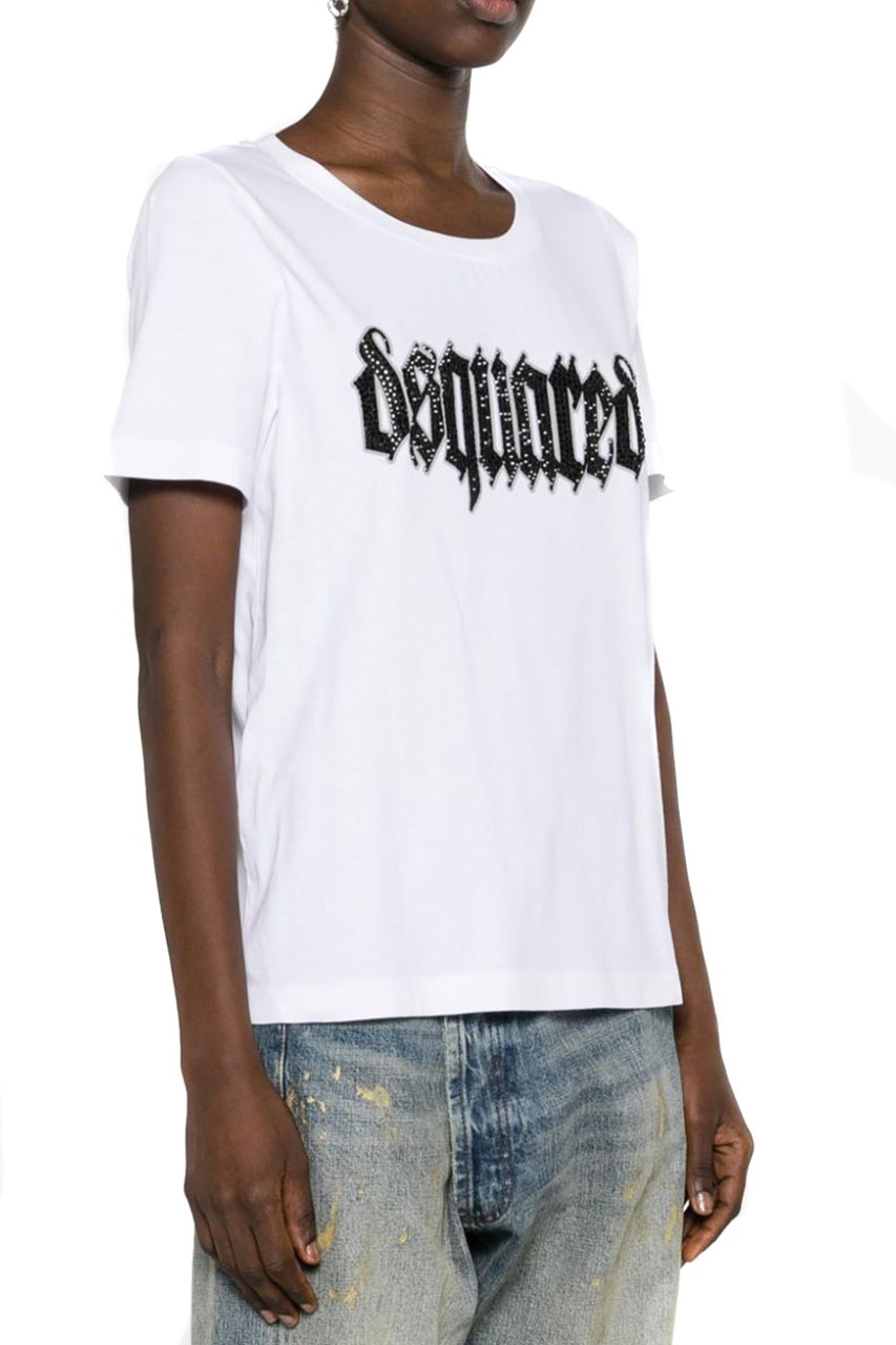 Dsquared2 T-shirts And Polos White Wit