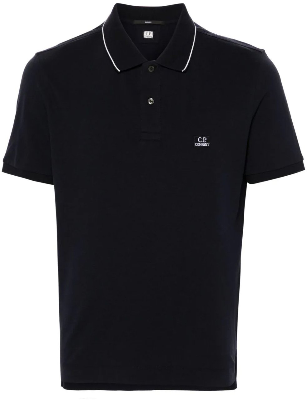 CP Company Blauwe polo Blauw