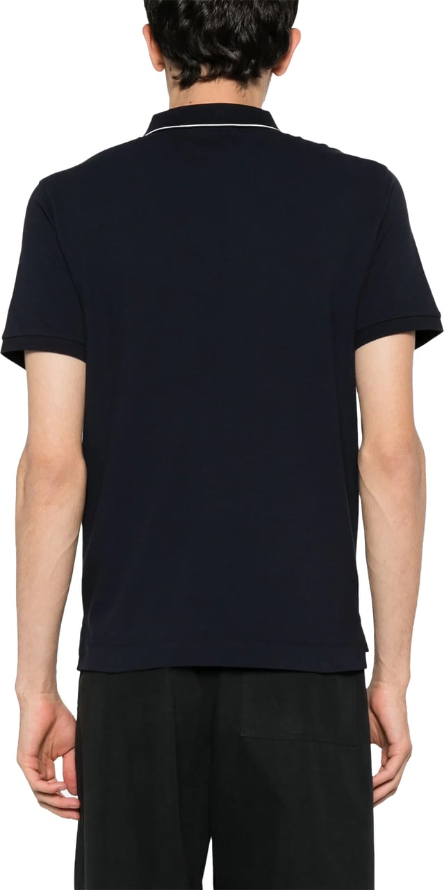 CP Company Blauwe polo Blauw