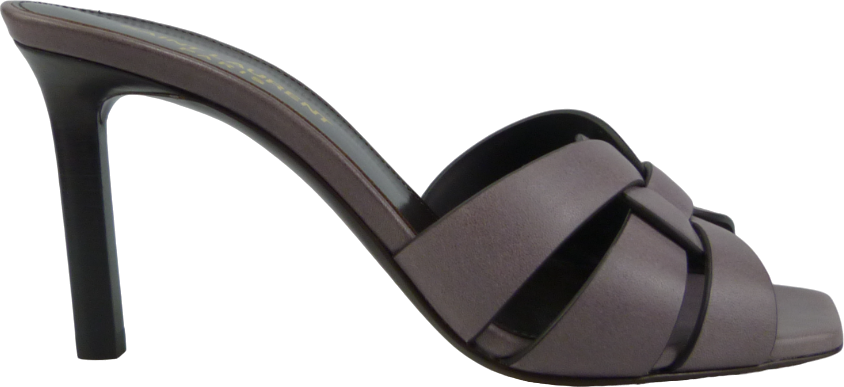 Saint Laurent Sandalo mules viola Paars