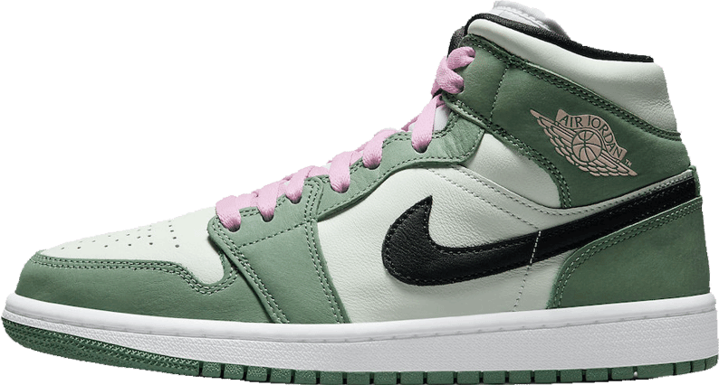 Nike Air Jordan 1 Mid Dutch Green (W) Divers