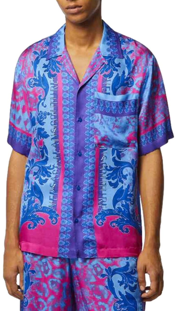 Versace Jeans Couture Blouse Blauw