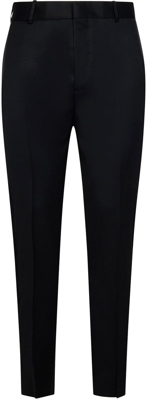 Alexander McQueen ALEXANDER MCQUEEN Black Trousers Zwart