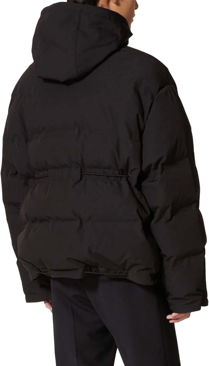 Valentino Garavani Vlogo Puffer Jacket Zwart