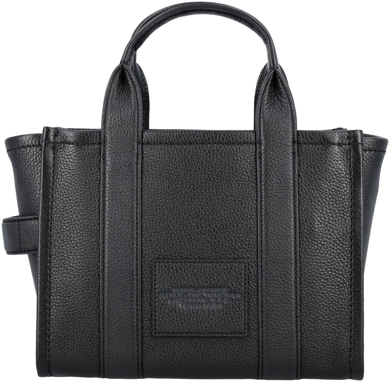 Marc Jacobs The Small Tote Leather Nero Zwart