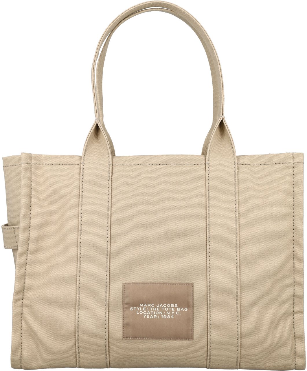 Marc Jacobs The Large Tote Canvas Beige Beige