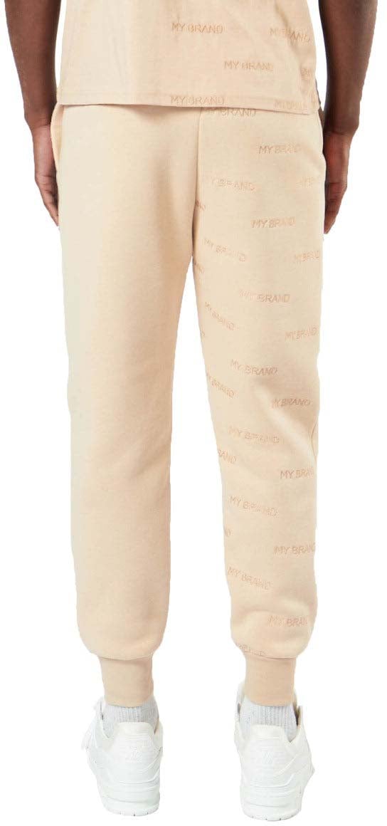 My Brand ALL OVER EMBROIDERY JOGGINGPANT | CAMEL Bruin