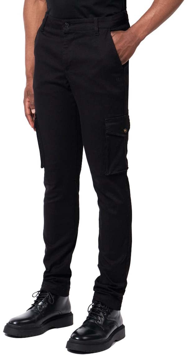My Brand BASIC CARGO PANTS | BLACK Zwart