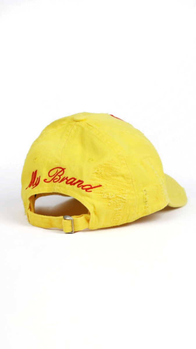 My Brand Censored Cap | YELLOW Geel