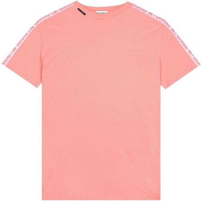 My Brand MB LOGO TAPING T-SHIRT | PEACH Roze