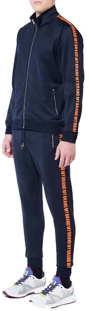 My Brand My Brand Tape TrackSuit | NAVY Blauw