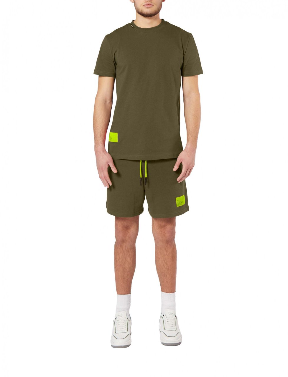My Brand MYBRAND LABEL SET NEONYEL | ARMY Groen
