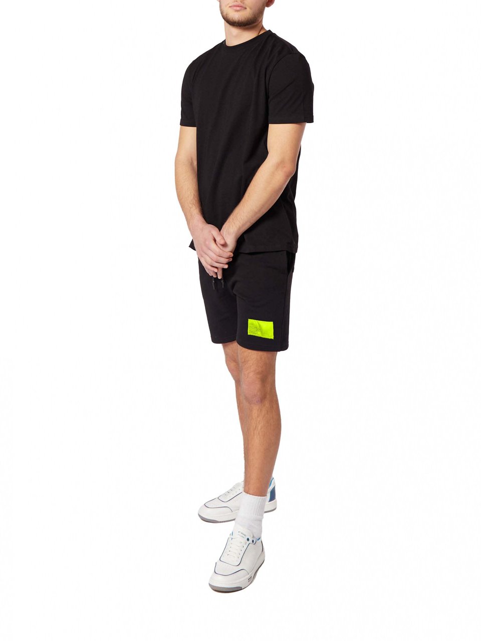 My Brand MYBRAND LABEL SET NEONYELLOW | BLACK Zwart