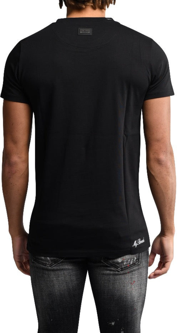 My Brand Skull Details T-Shirt | BLACK Zwart