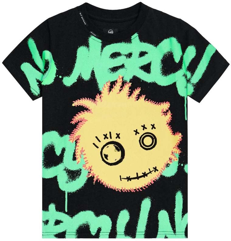My Brand Streetart Voodoo T-Shirt | BLACK Zwart