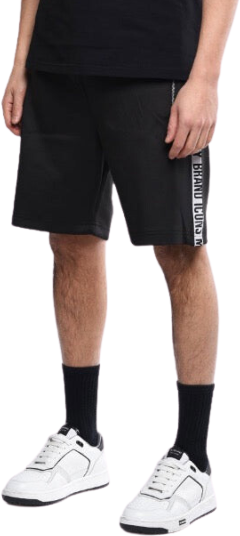 My Brand Track Short Icons Black | BLACK Zwart