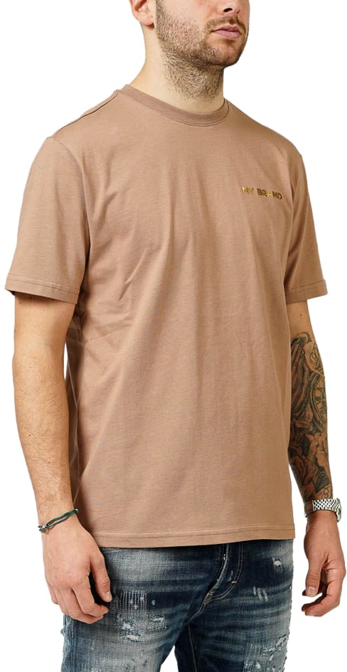 My Brand MY BRAND CHEST LOGO ARMY T-SHIRT | ARMY Groen