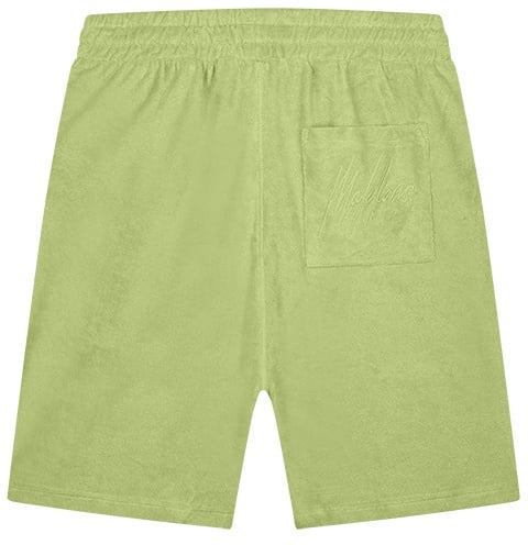 Malelions Malelions Men Signature Towelling Shorts Groen