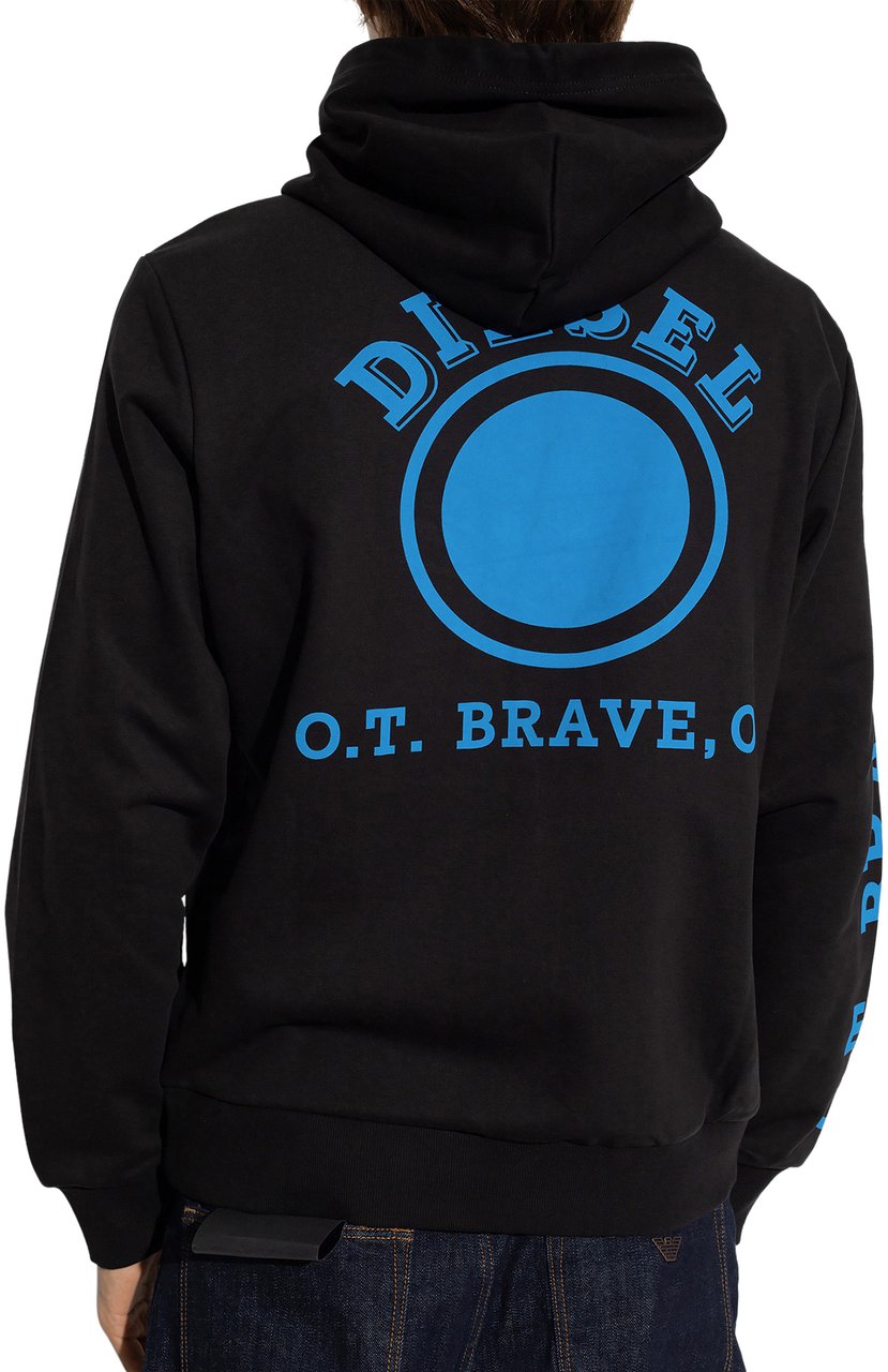 Diesel Sweatshirt Black Zwart