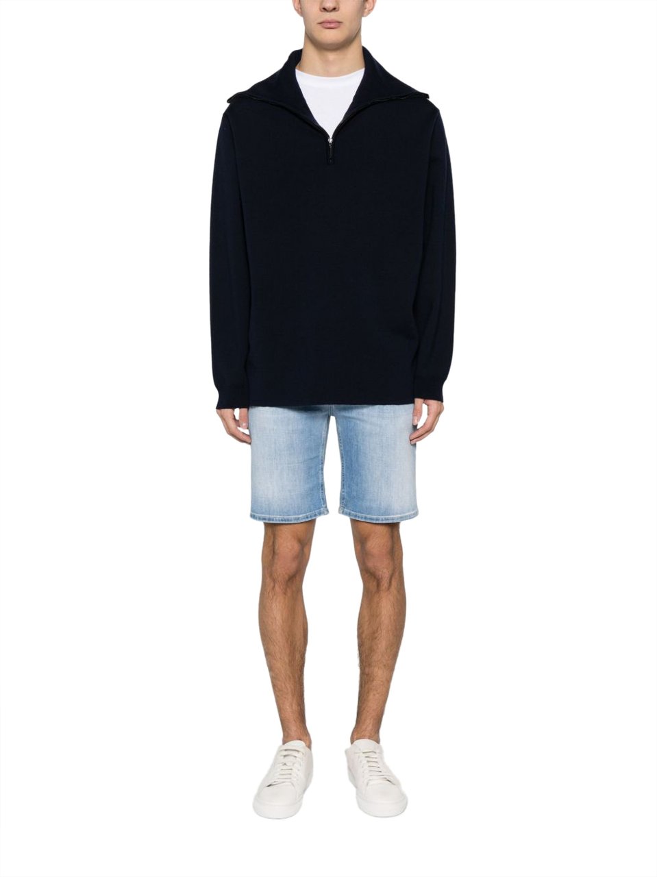 Dondup Dondup Denim Derick bermuda shorts Blauw