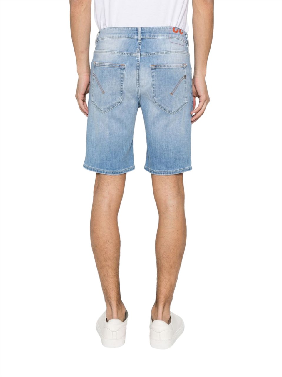 Dondup Dondup Denim Derick bermuda shorts Blauw