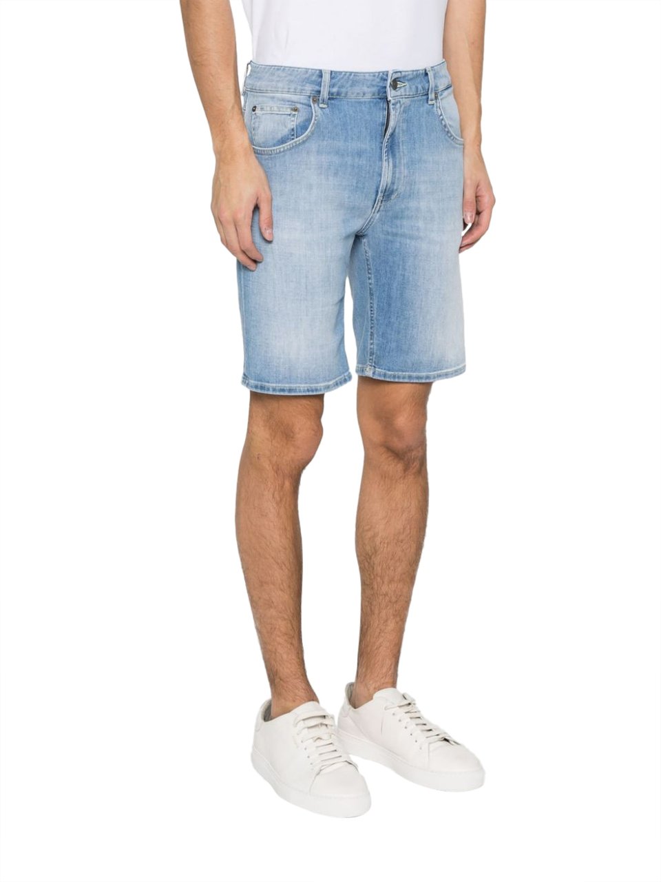 Dondup Dondup Denim Derick bermuda shorts Blauw