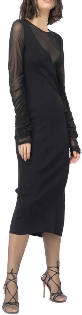 Pinko Dresses Black Zwart