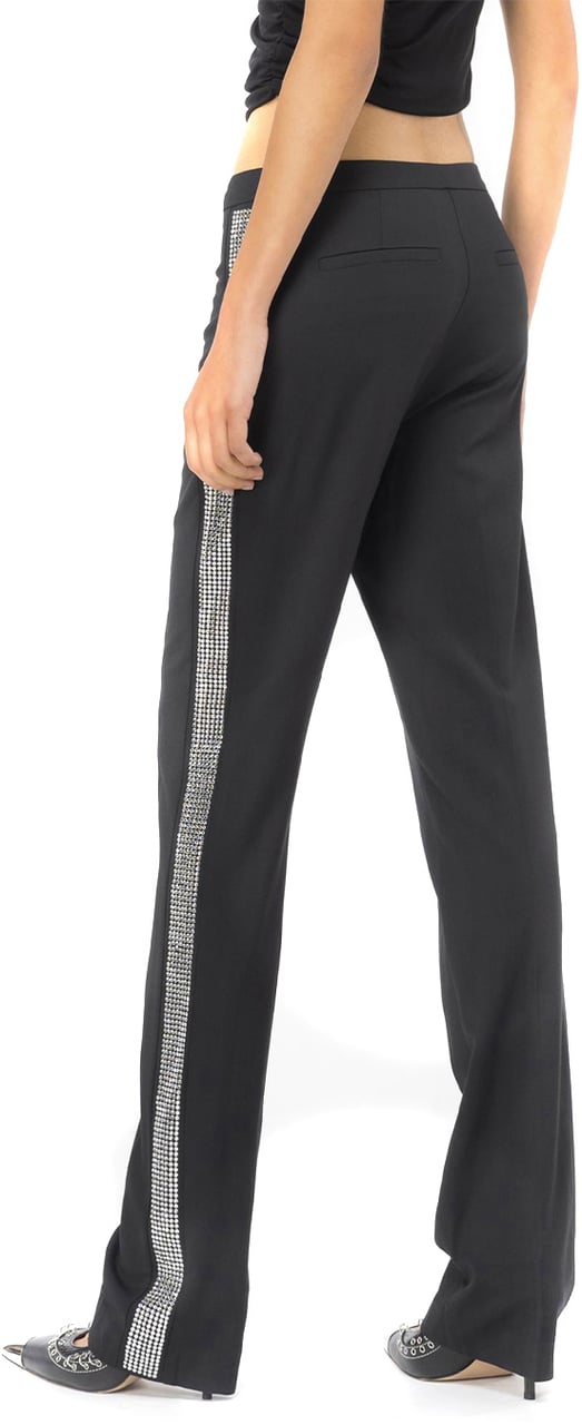 Pinko Trousers Black Zwart