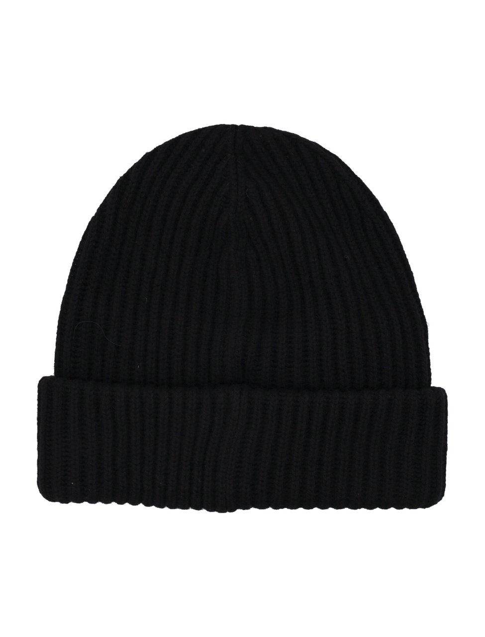 Ganni Beanie Wool Nero Zwart