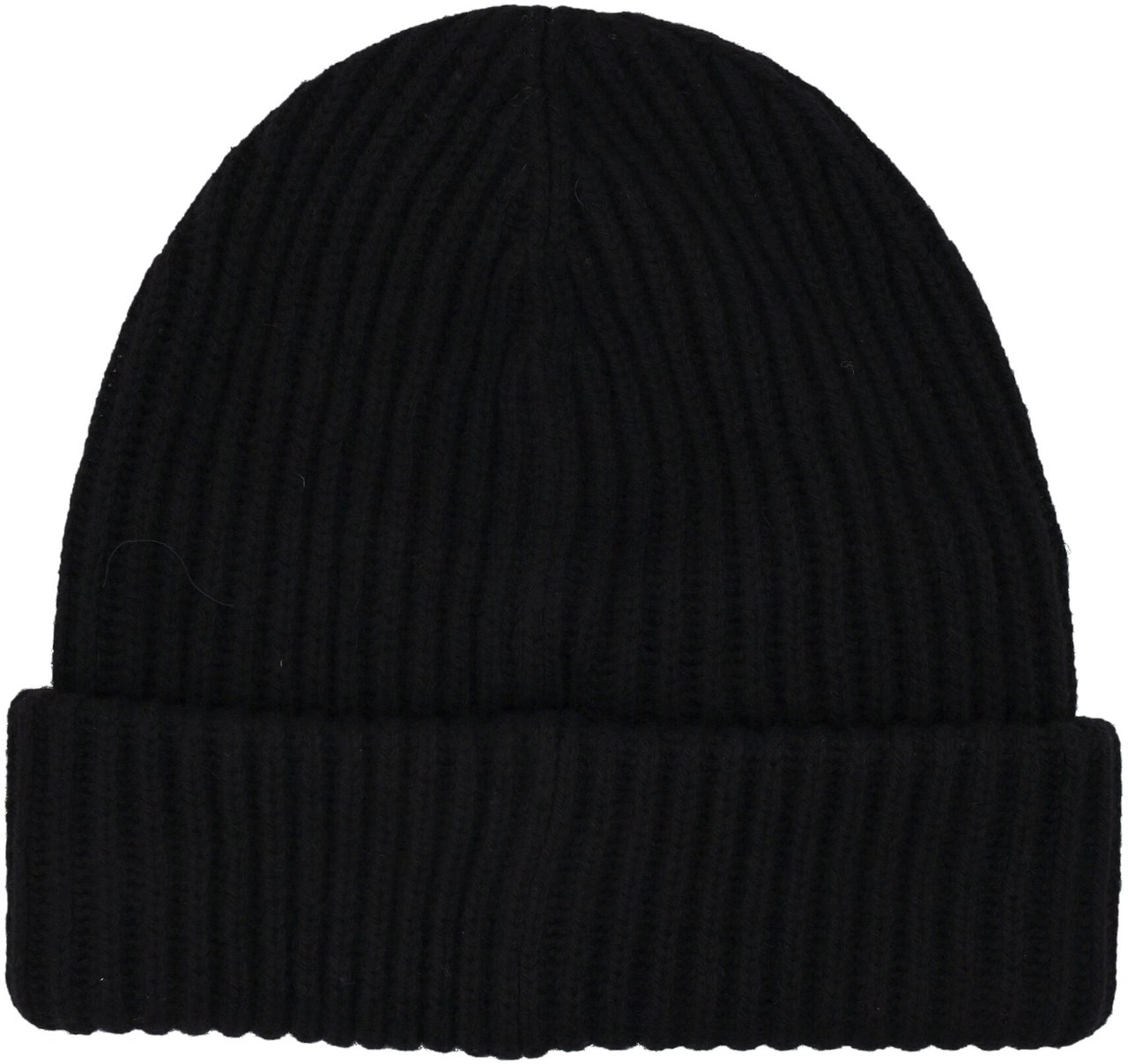 Ganni Beanie Wool Nero Zwart