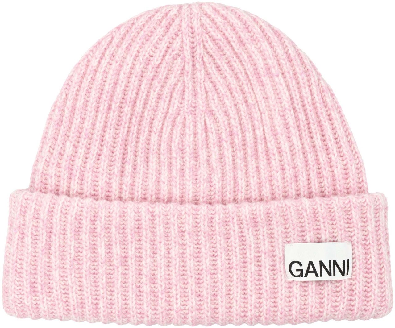 Ganni Beanie Wool Lillac Rose Paars