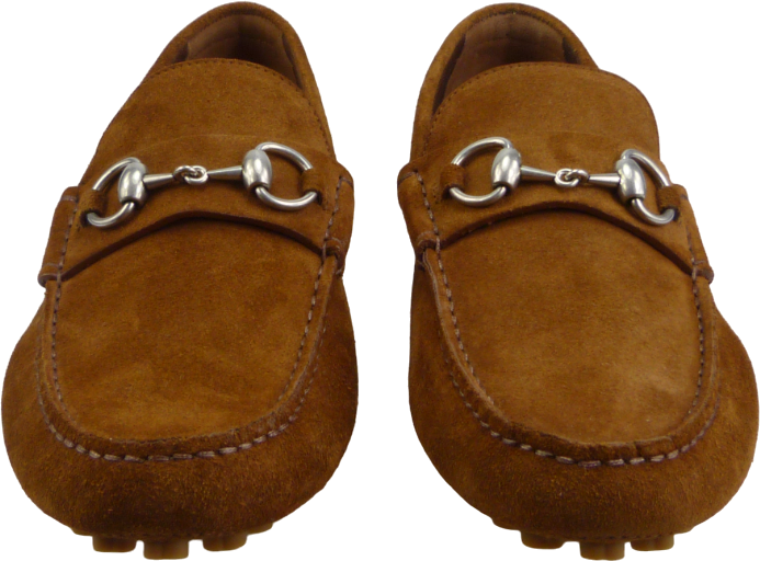 Gucci Mocassino da Uomo Horsebit Marrone Bruin